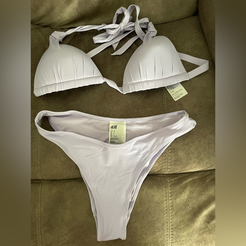 H+M Bikini - Blush Colored -Never worn